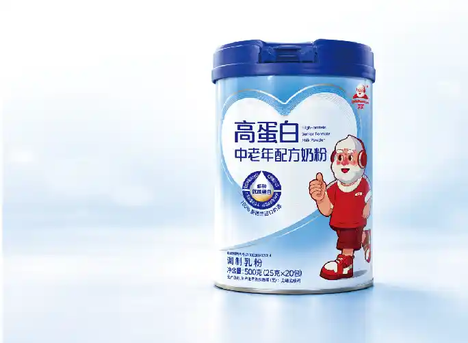 笑沿高蛋白中老年配方奶粉